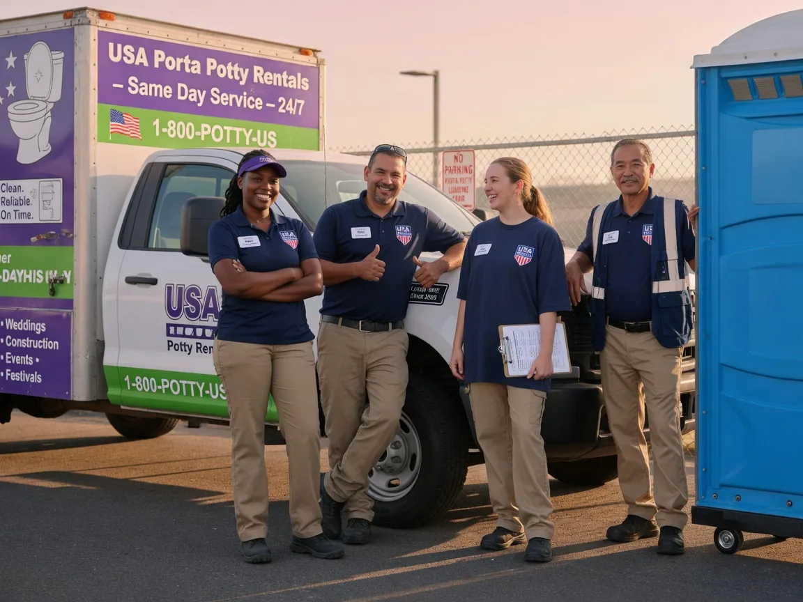 Porta Potty Rental company in Woodhull, IL
