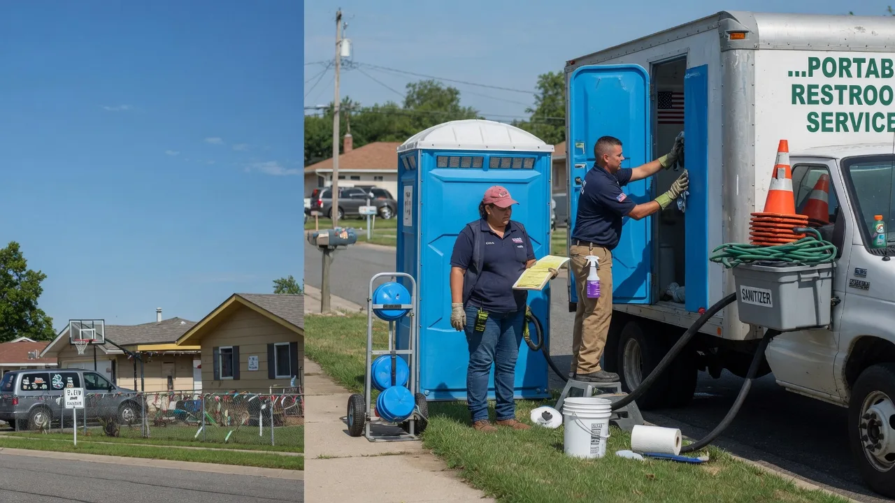 Portable Toilet Rental in Woodhull, IL near me